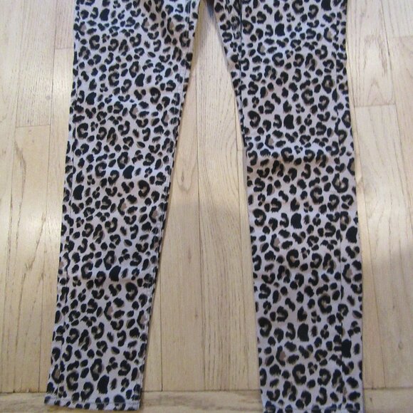 H&M LEOPARD PANTS/JEANS/NWT/SIZE 10/SUPER STRETCH/SUPER SKINNY! - Picture 5 of 7